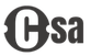Black and White Minimalist CSA Logo